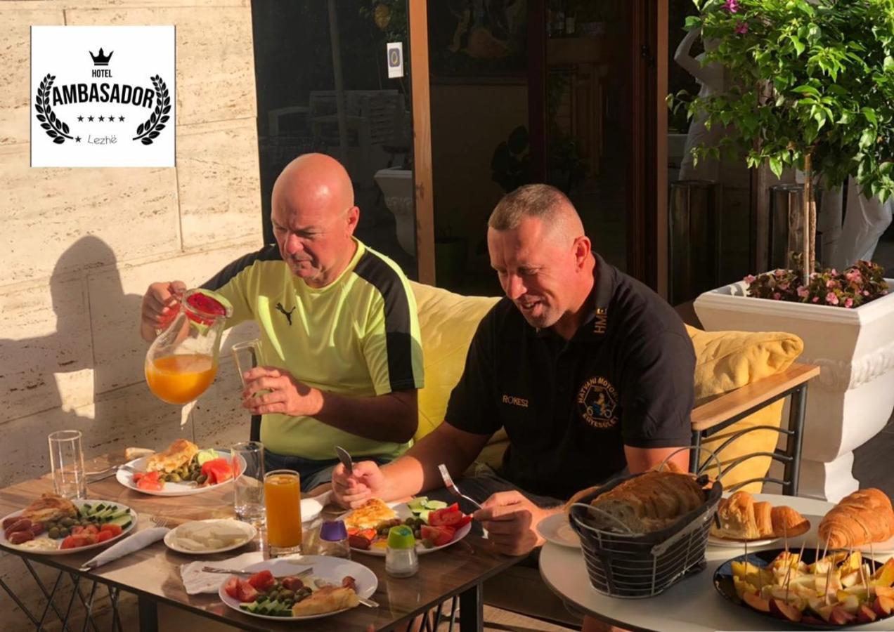 Hotel Ambasador Garden Lezhë Eksteriør billede